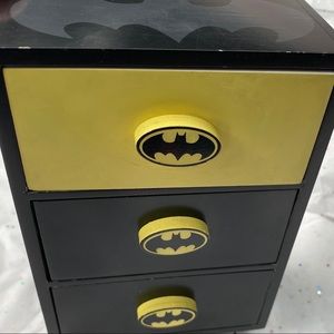 Batman 3-Drawer Shelf/Organizer